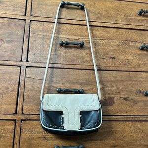 Tignanello tri color leather purse